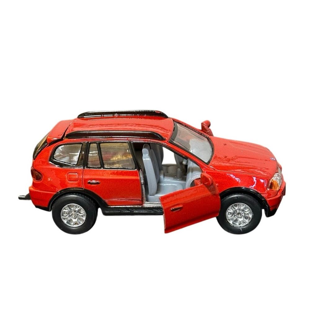 Majorette Red BMW X5 SUV Wind Up Car
